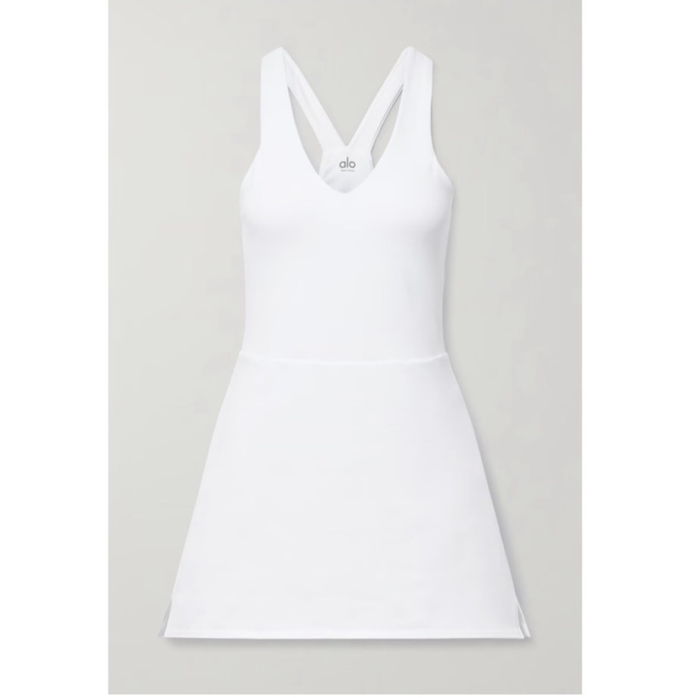 ALO Yoga White Mini Dress